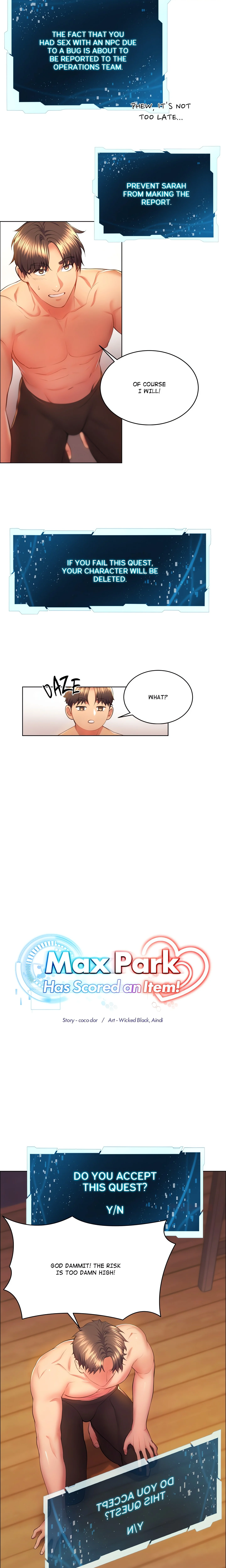 Max Park Has Scored an Item! chapter 4 page 4