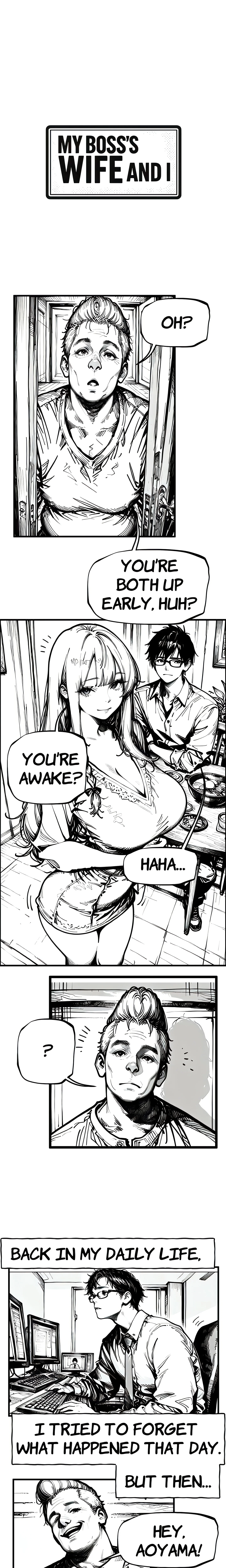 Me and My Boss’s Wife chapter 5 page 1