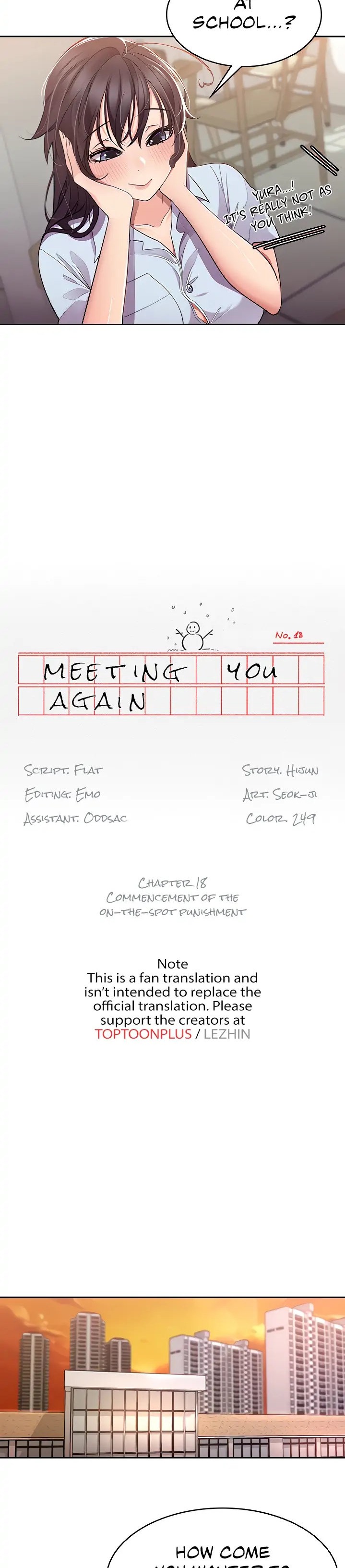 Meeting you again chapter 18 page 8