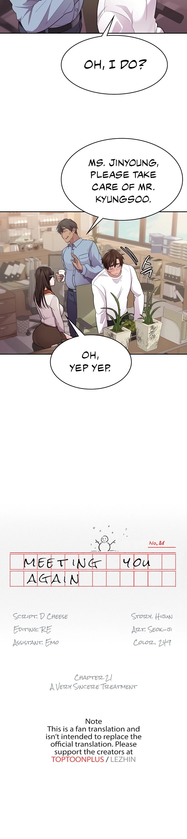Meeting you again chapter 21 page 3