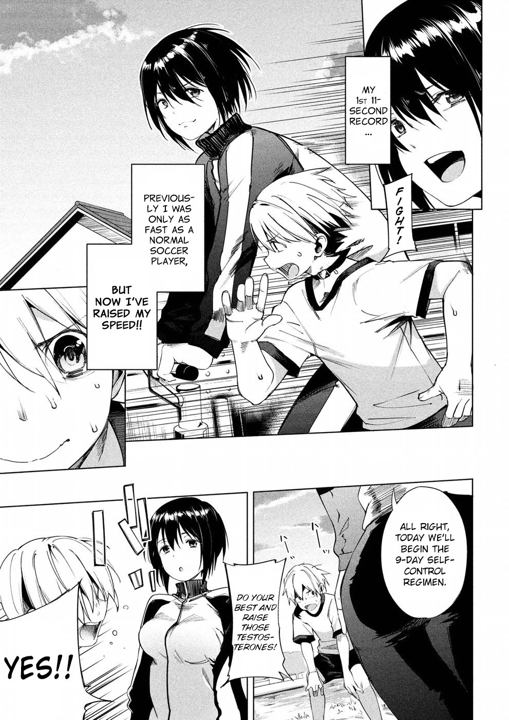 Megami no Sprinter chapter 10 page 4
