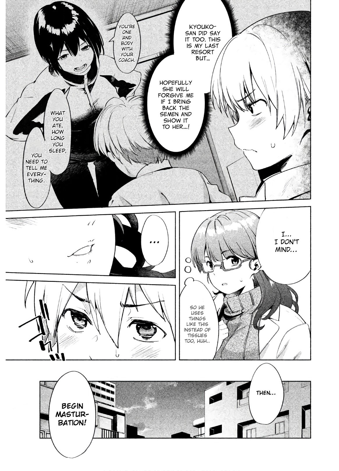 Megami no Sprinter chapter 12 page 17