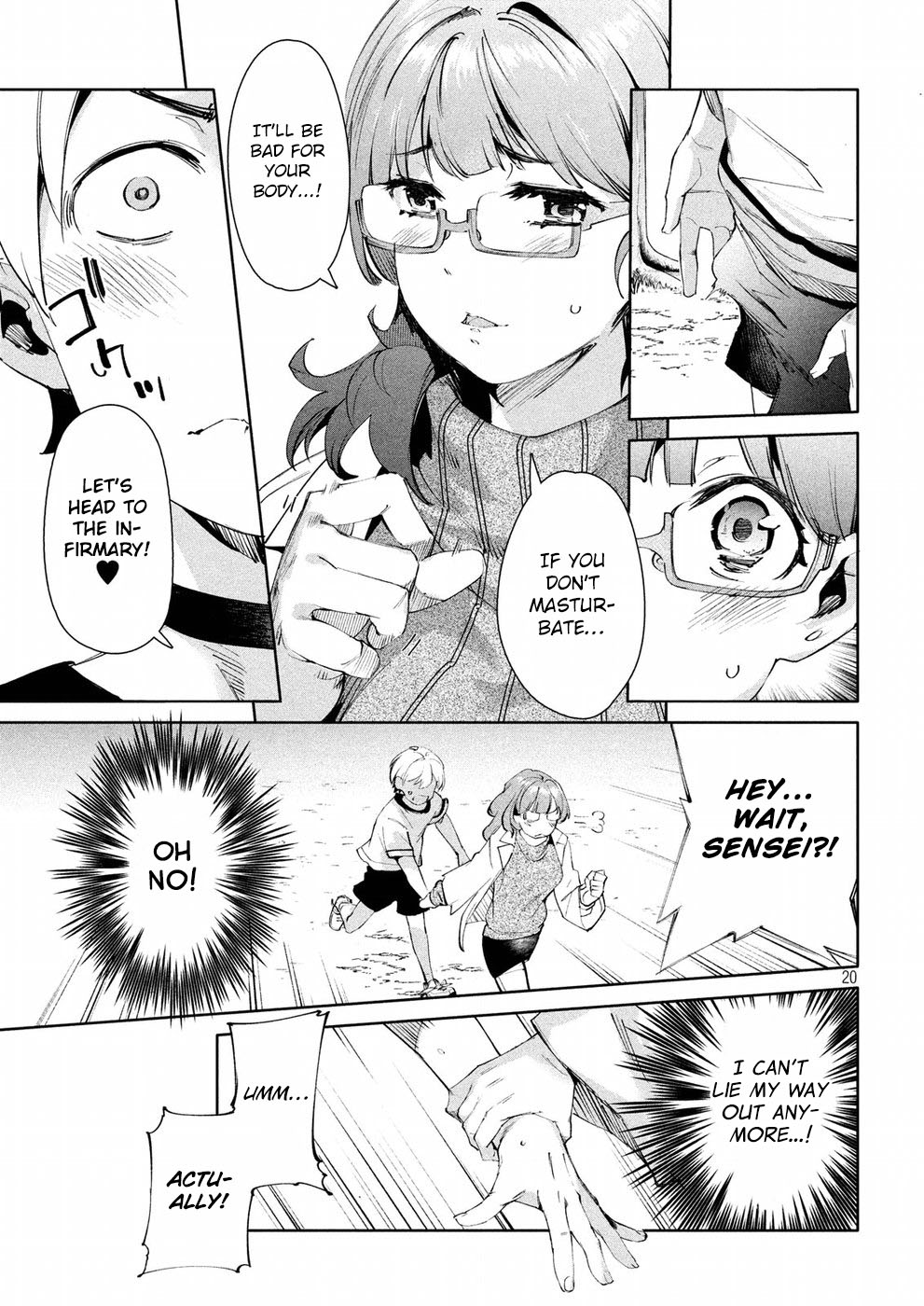 Megami no Sprinter chapter 14 page 20