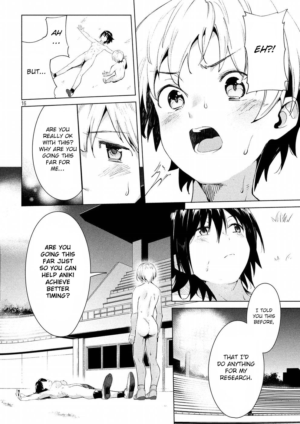 Megami no Sprinter chapter 17 page 16