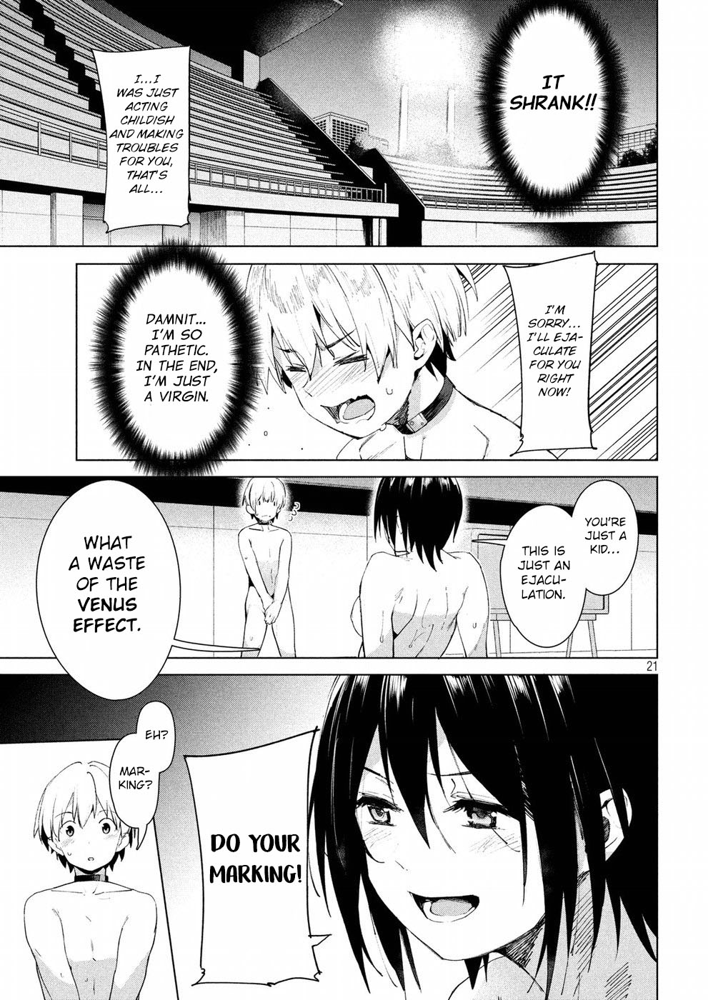 Megami no Sprinter chapter 17 page 21