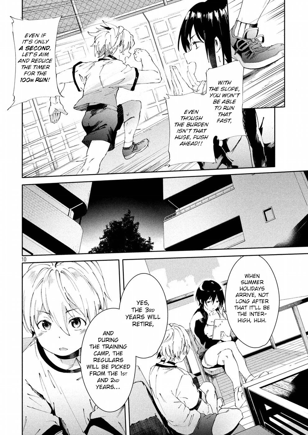 Megami no Sprinter chapter 18 page 12