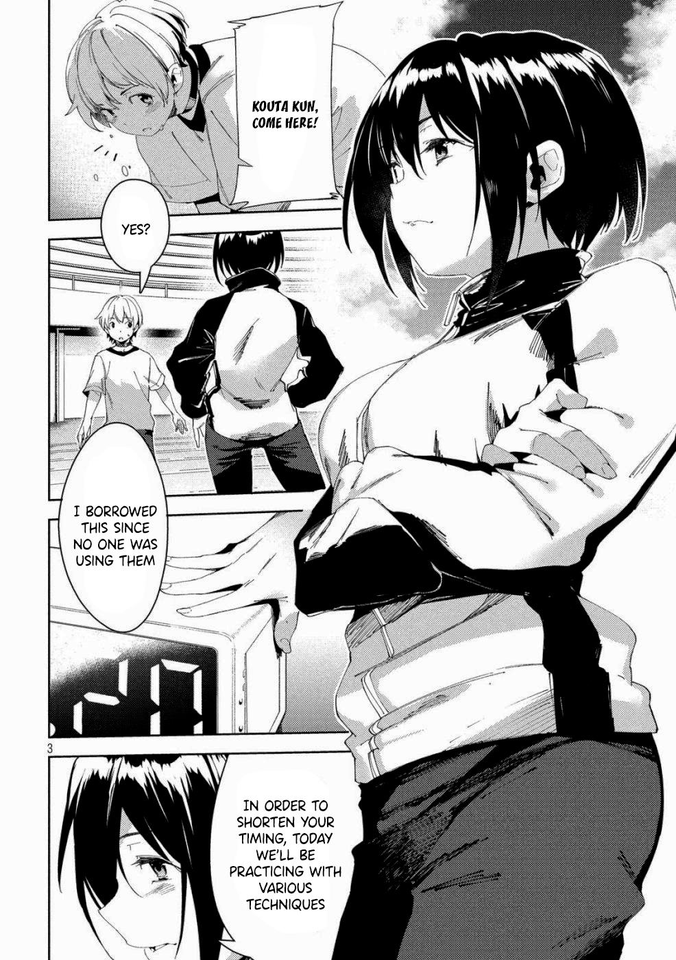Megami no Sprinter chapter 19 page 4