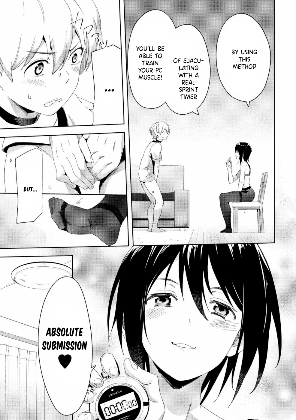 Megami no Sprinter chapter 19 page 17