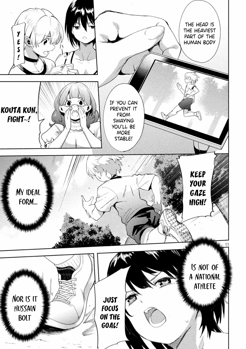 Megami no Sprinter chapter 20 page 12