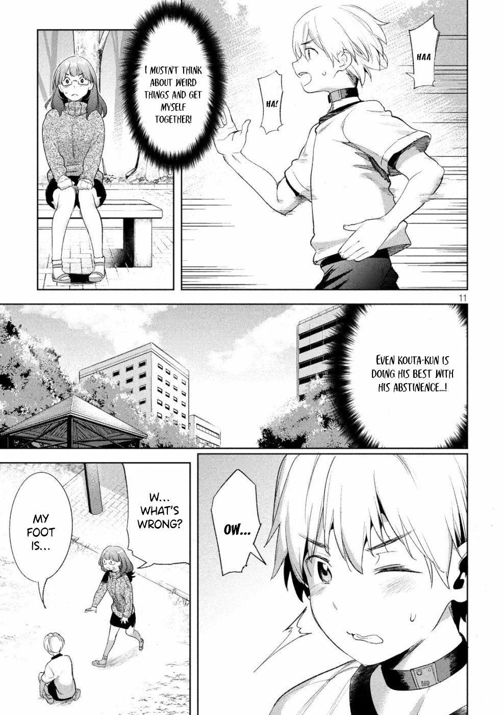 Megami no Sprinter chapter 21 page 12
