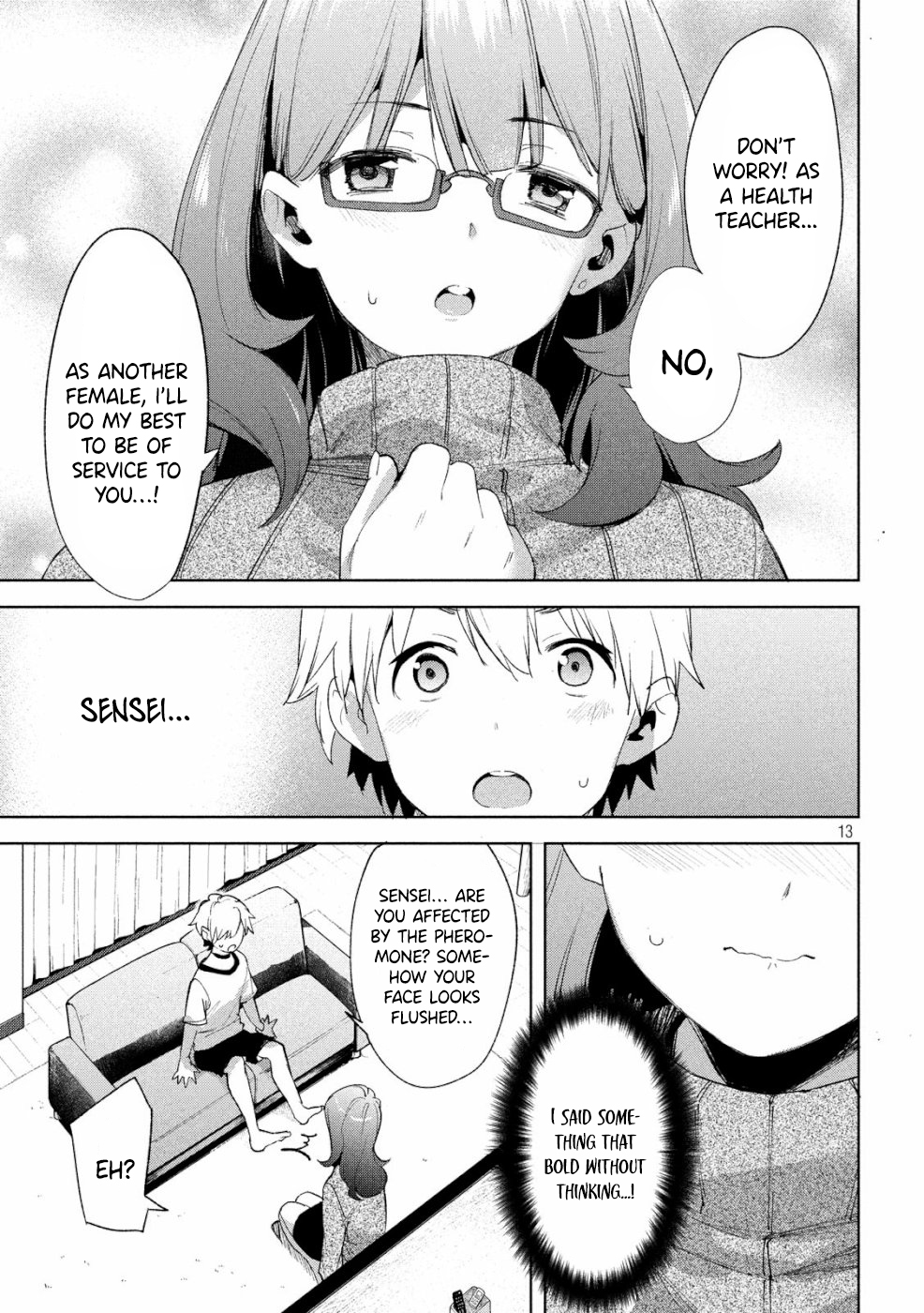 Megami no Sprinter chapter 21 page 14
