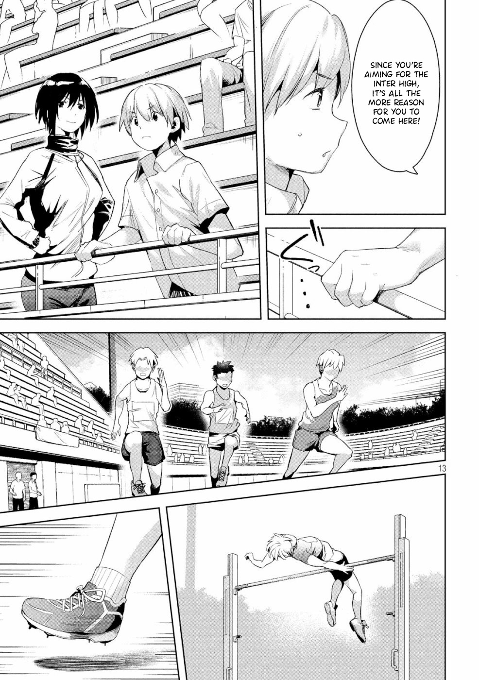 Megami no Sprinter chapter 22 page 13