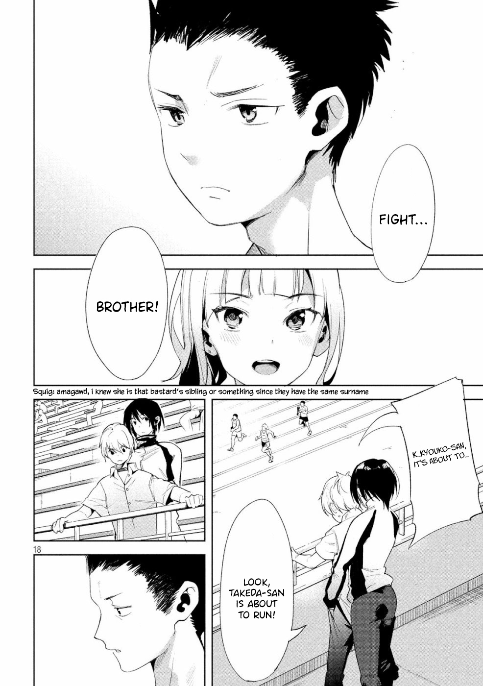 Megami no Sprinter chapter 22 page 18