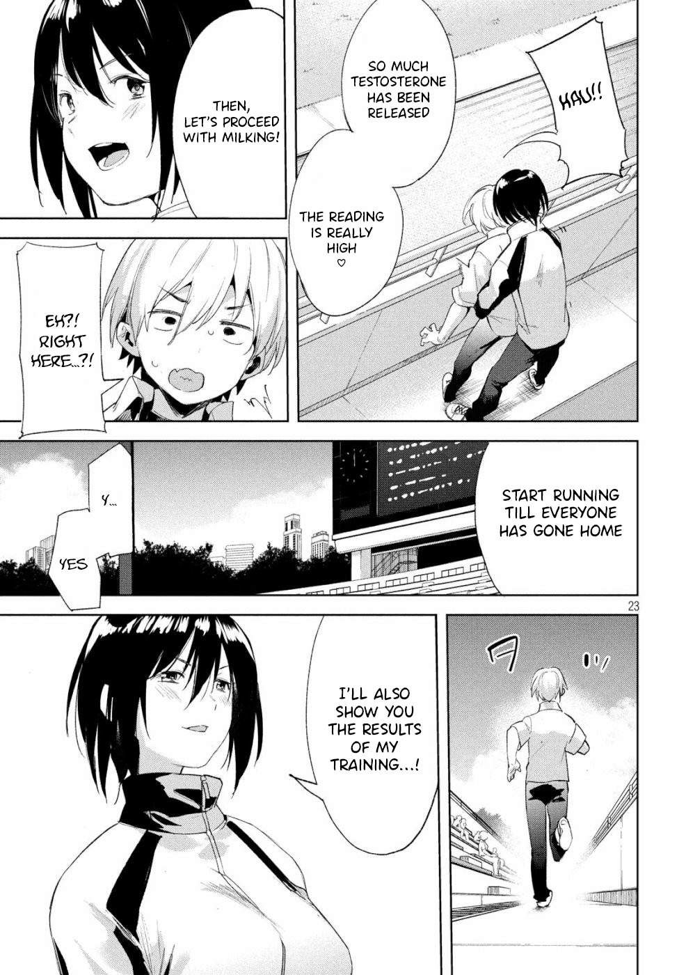 Megami no Sprinter chapter 22 page 23