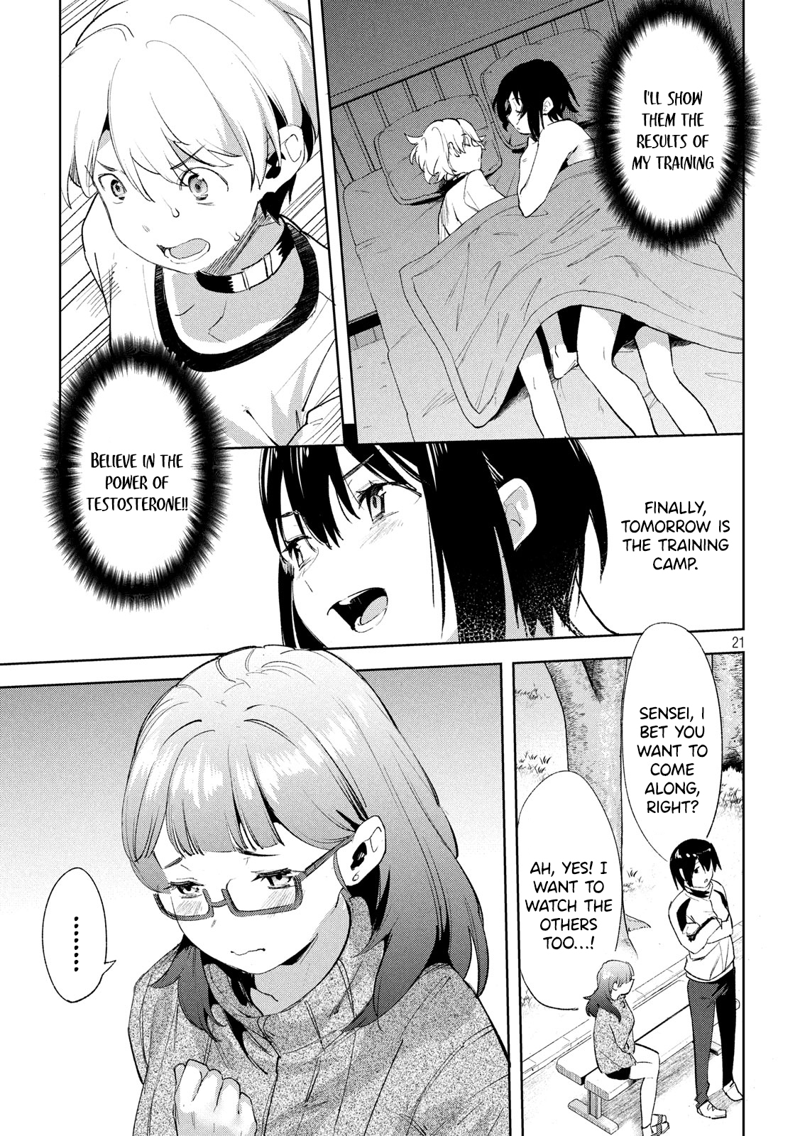 Megami no Sprinter chapter 23 page 22