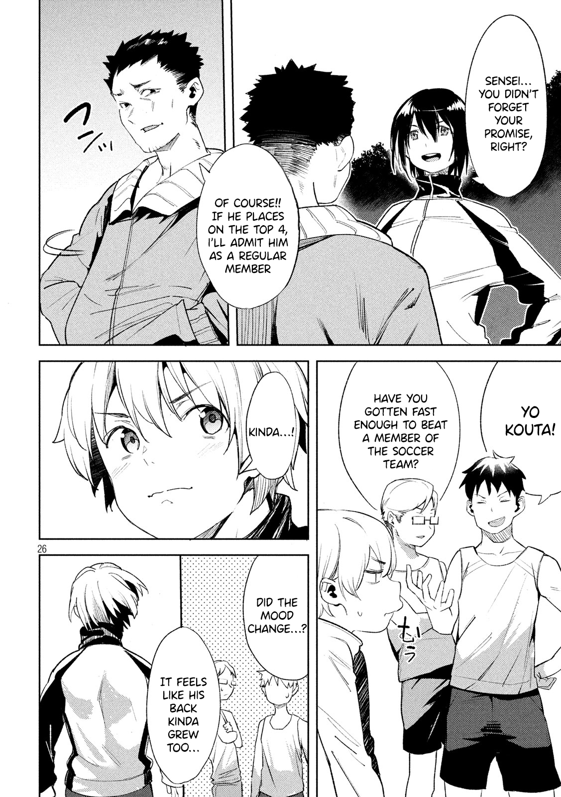 Megami no Sprinter chapter 23 page 27