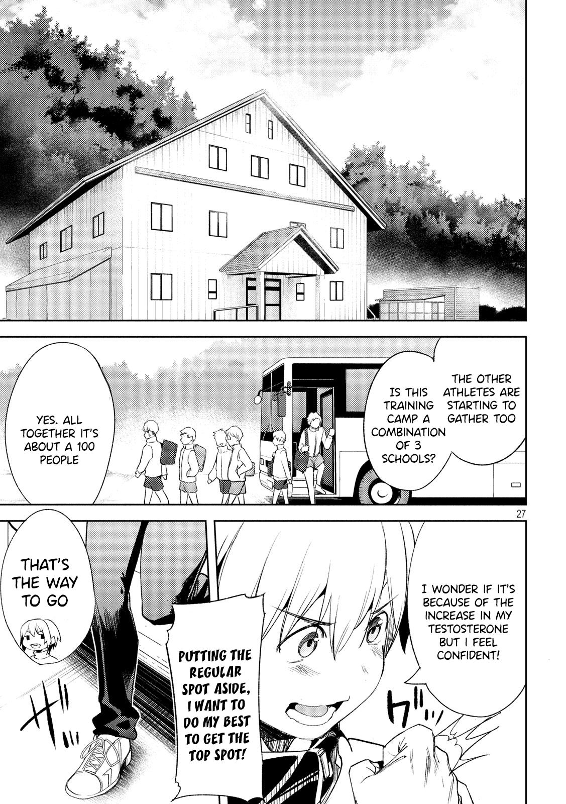 Megami no Sprinter chapter 23 page 28