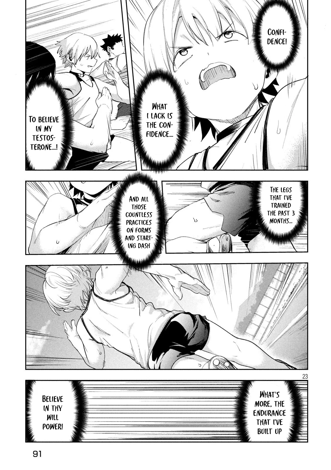 Megami no Sprinter chapter 25 page 24