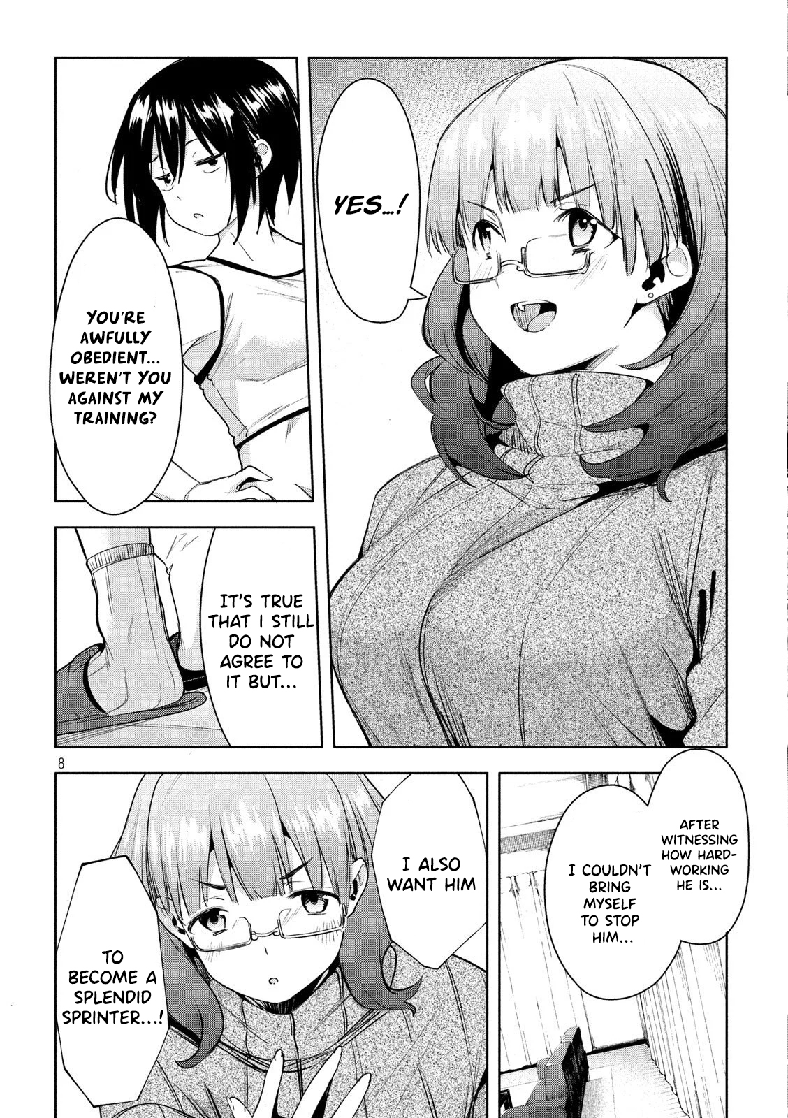 Megami no Sprinter chapter 26 page 9