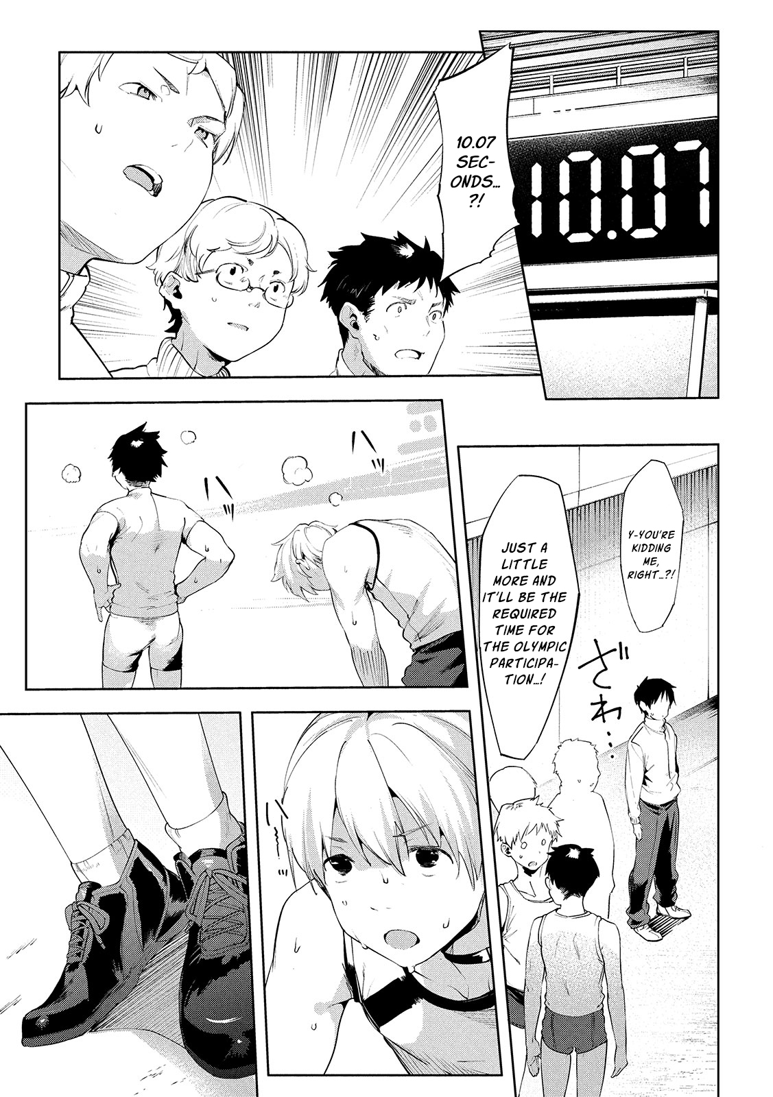 Megami no Sprinter chapter 30 page 8