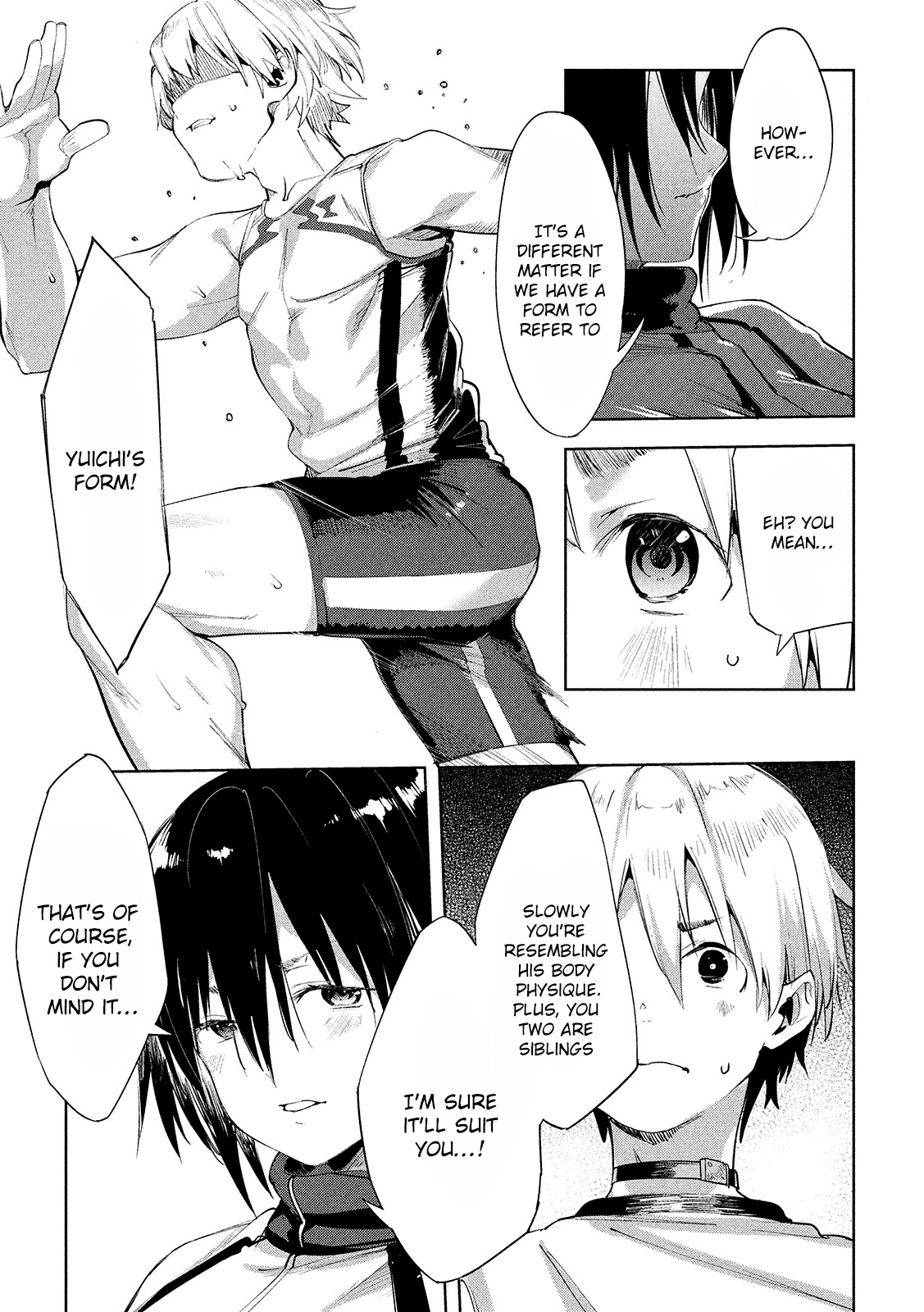 Megami no Sprinter chapter 32 page 6