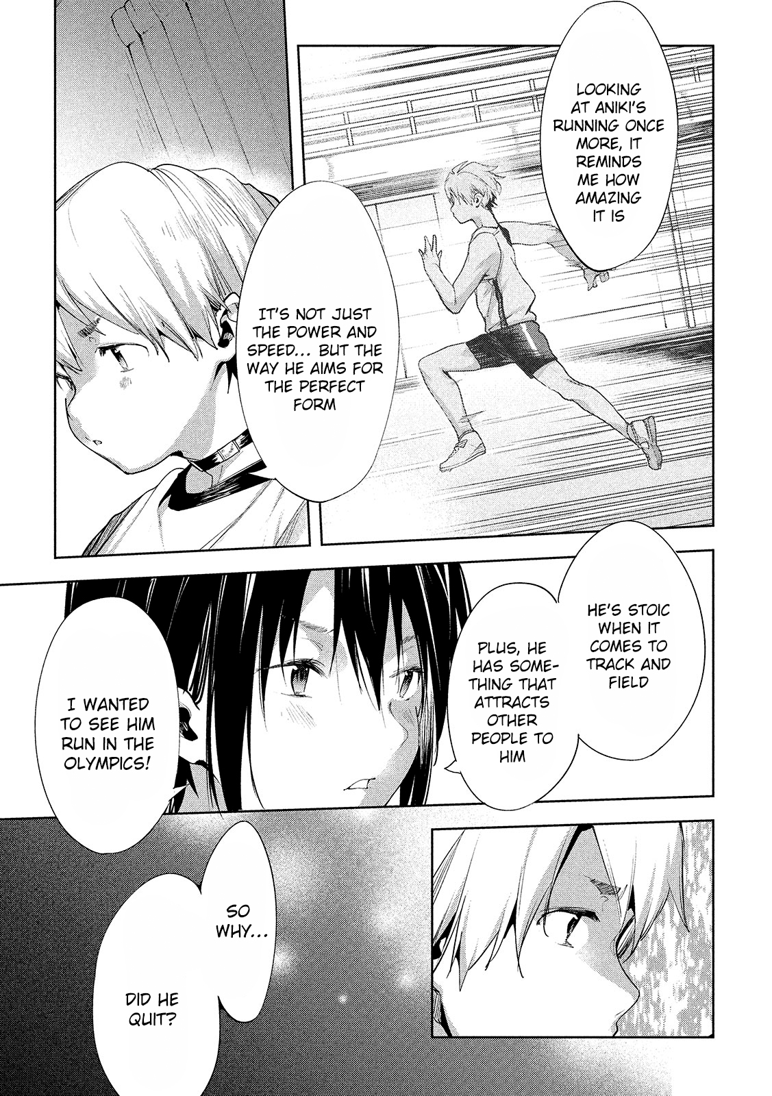 Megami no Sprinter chapter 32 page 8