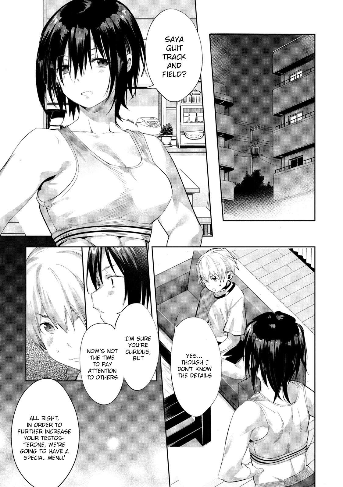 Megami no Sprinter chapter 33 page 14
