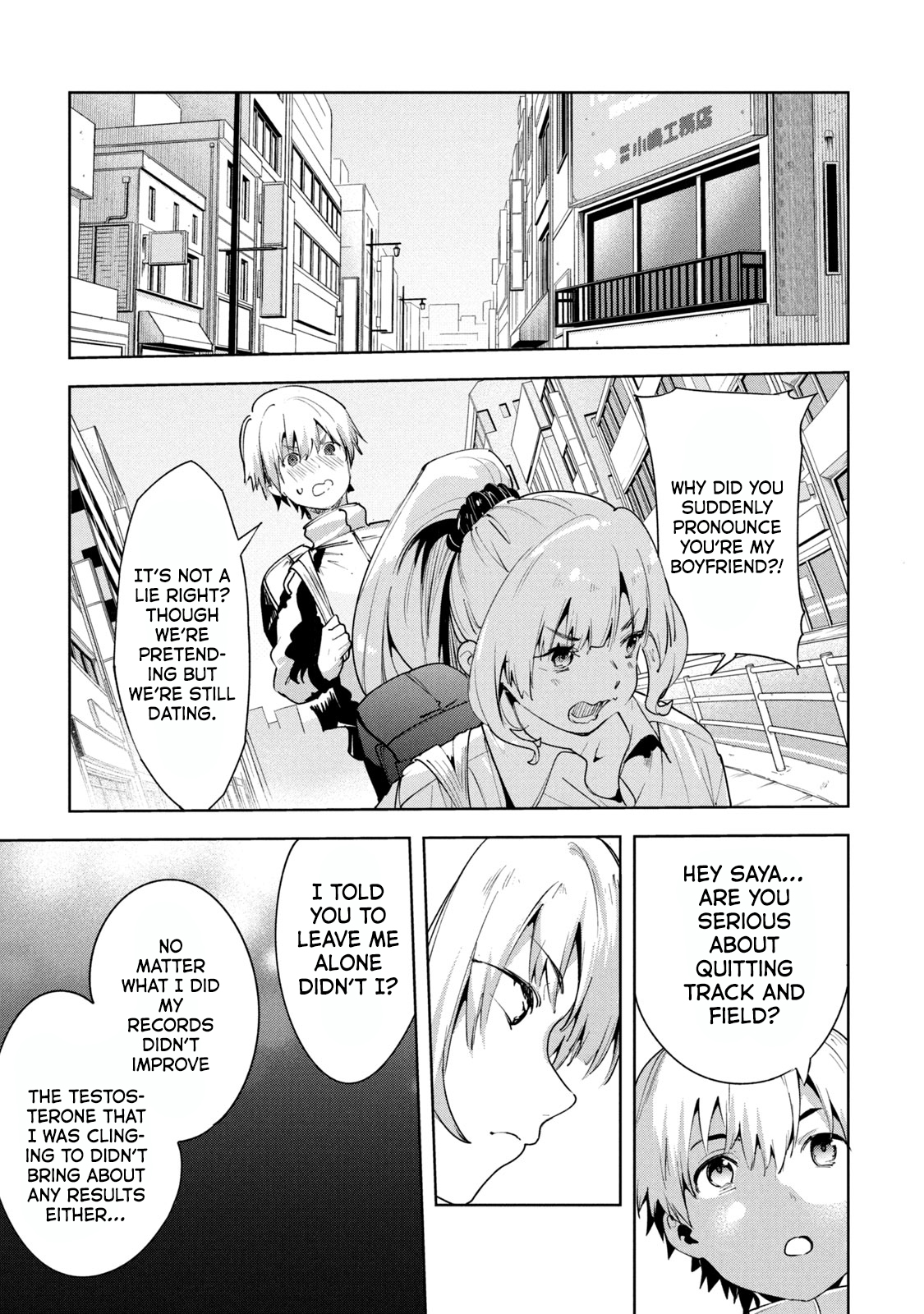 Megami no Sprinter chapter 35 page 10