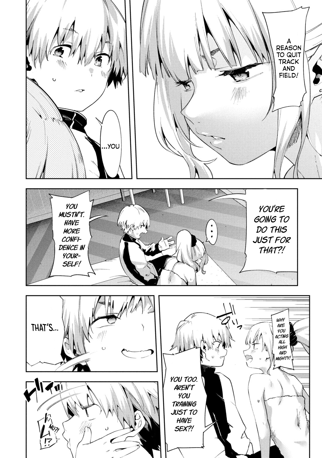 Megami no Sprinter chapter 35 page 17