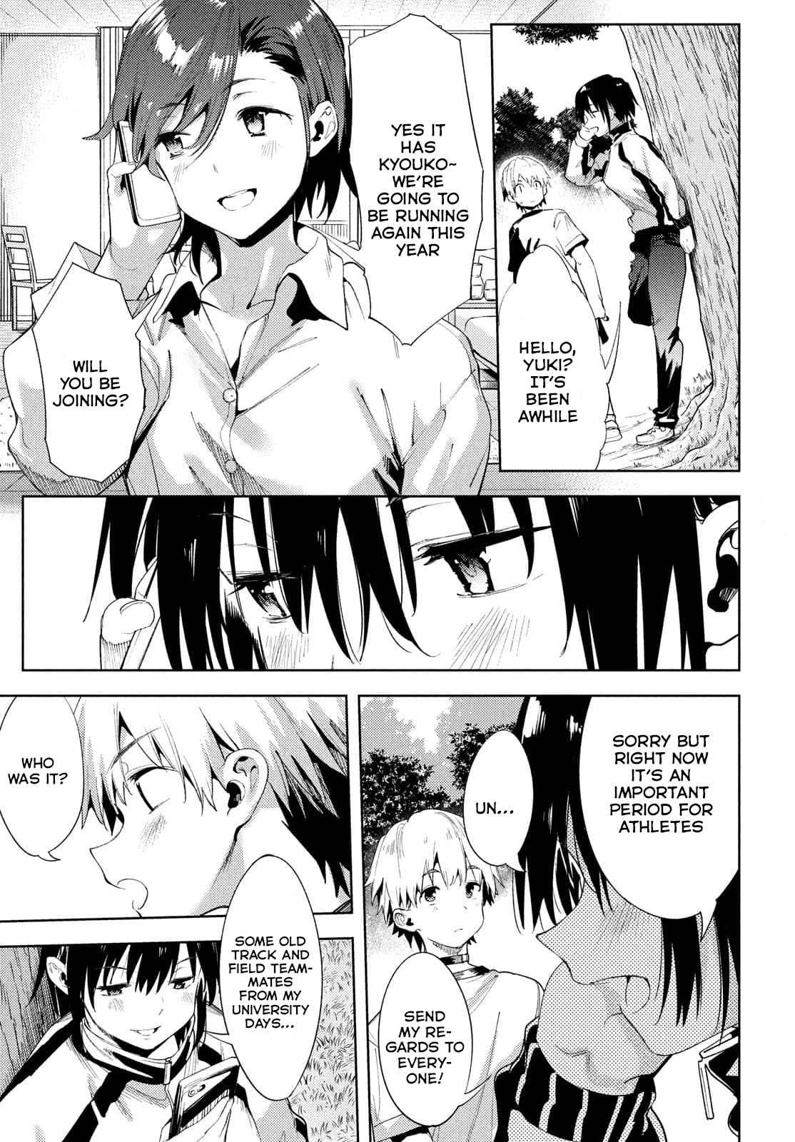 Megami no Sprinter chapter 37 page 6