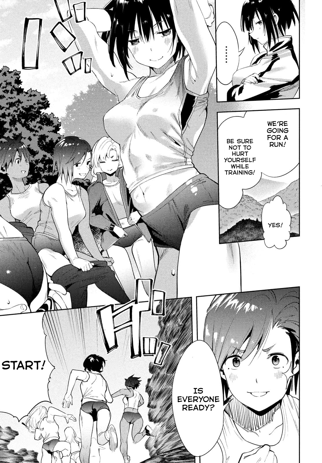 Megami no Sprinter chapter 37 page 10