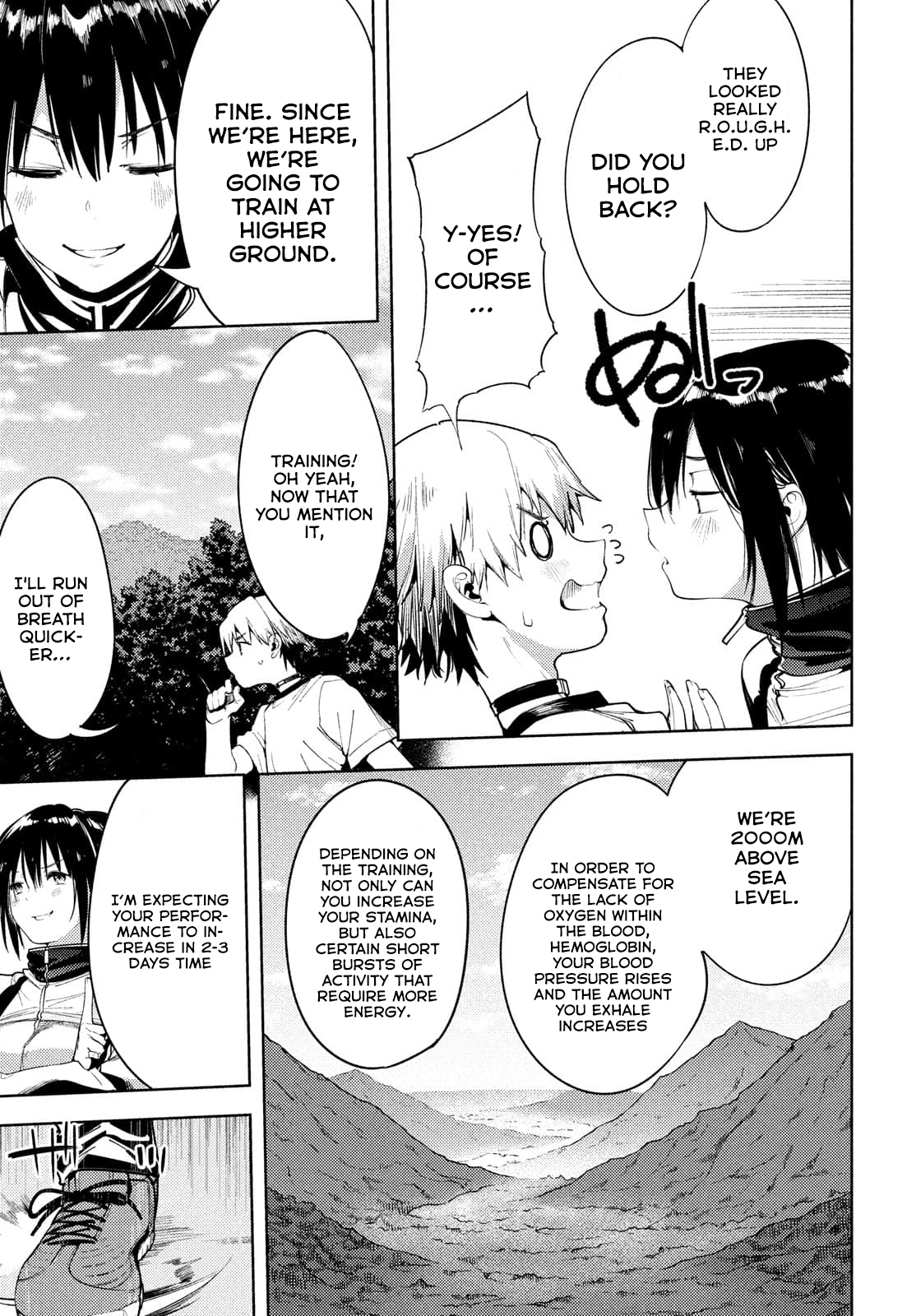 Megami no Sprinter chapter 38 page 4