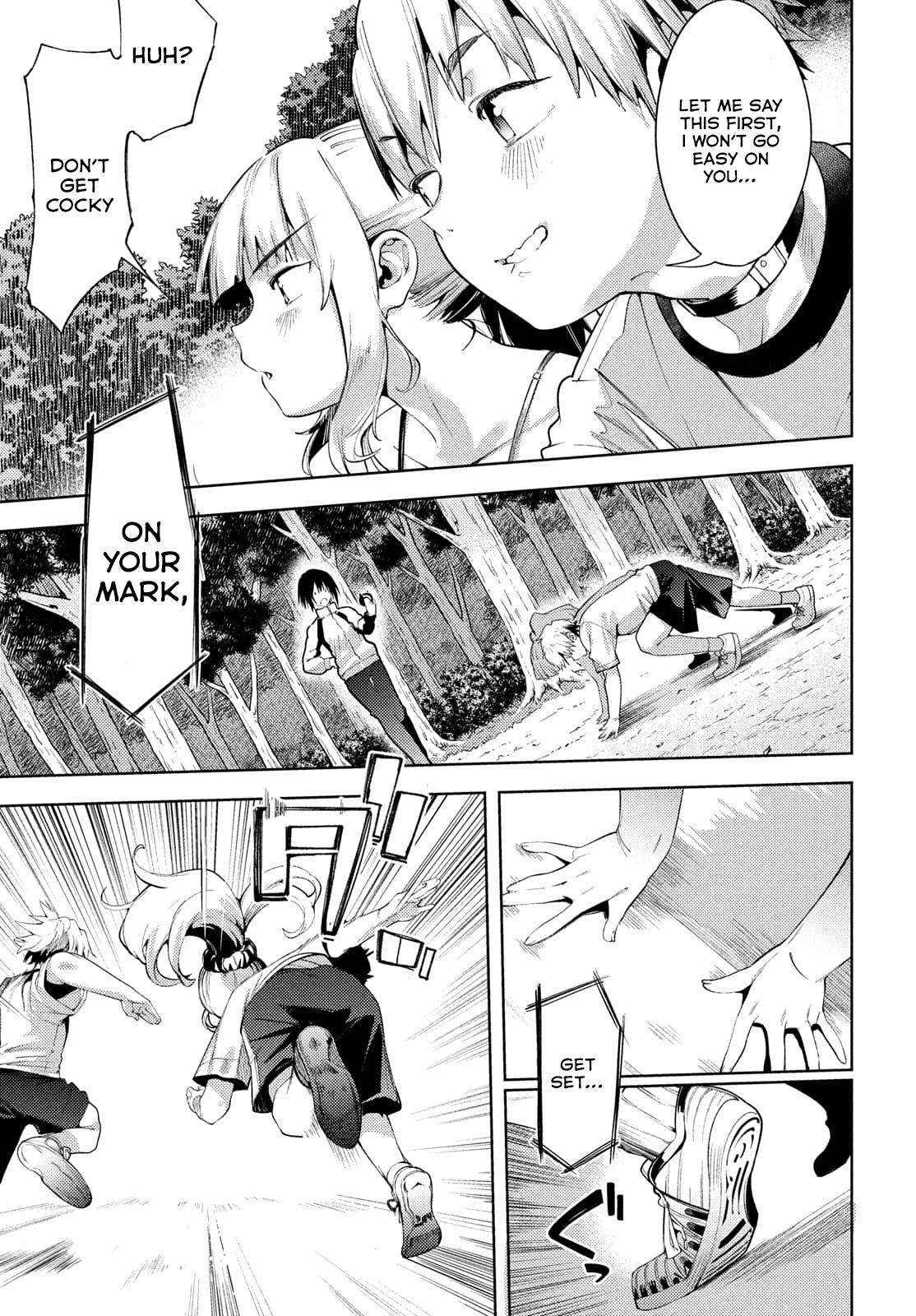 Megami no Sprinter chapter 38 page 8