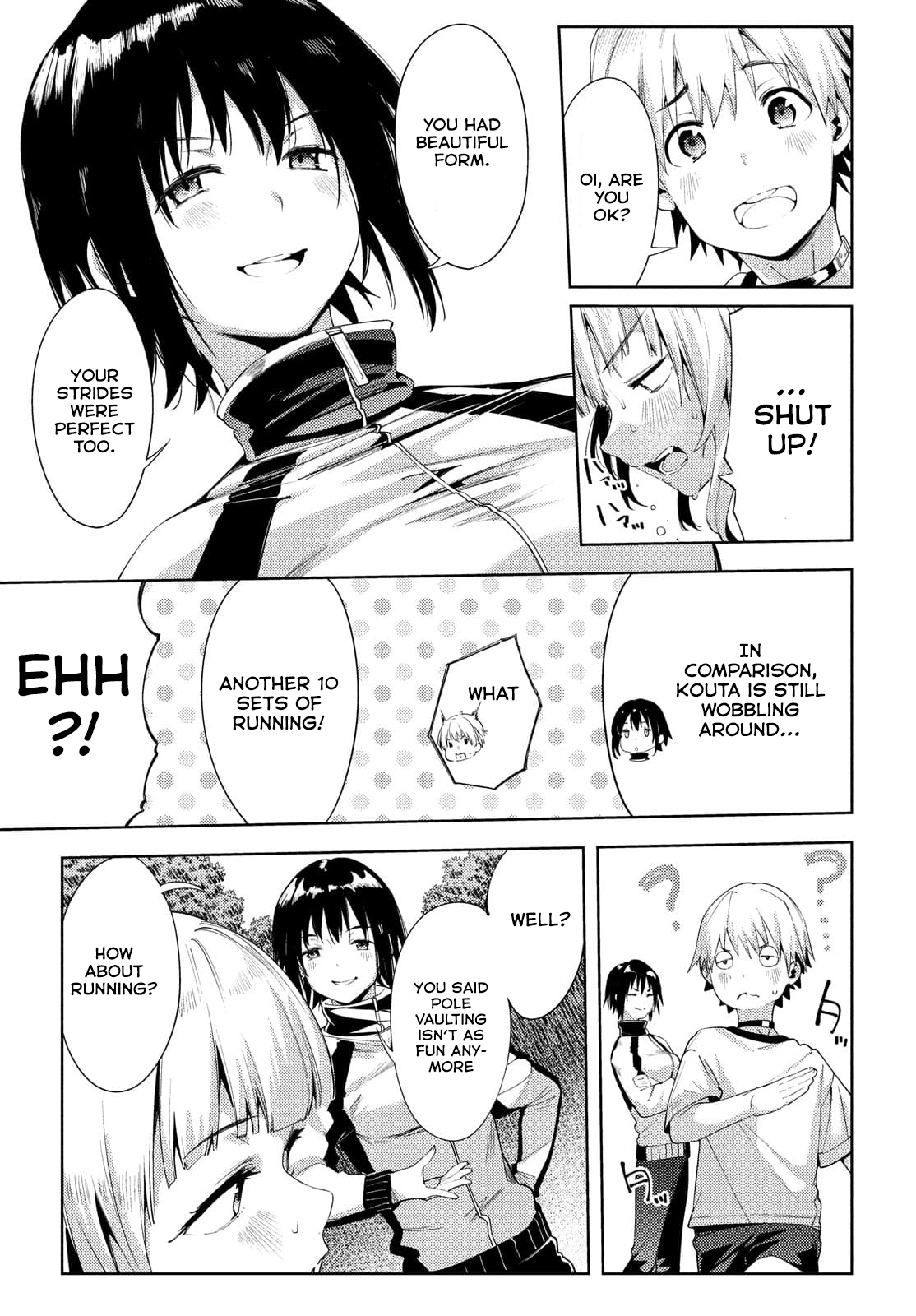 Megami no Sprinter chapter 38 page 10