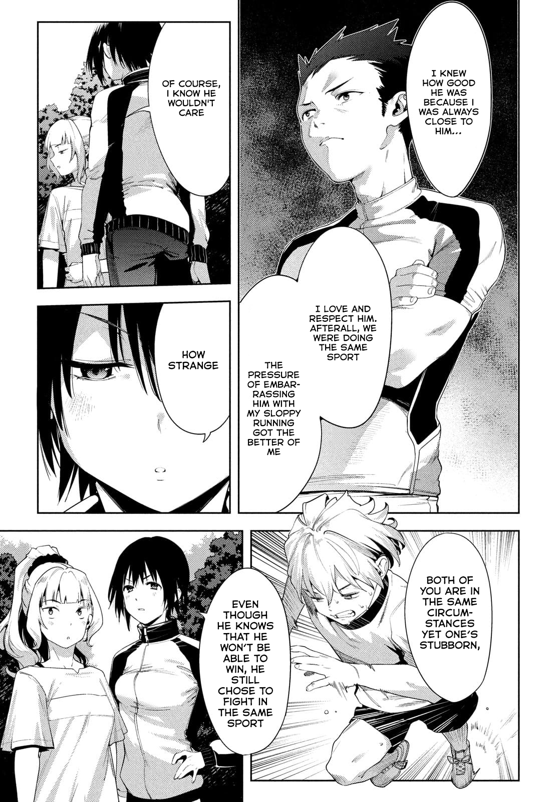 Megami no Sprinter chapter 38 page 12