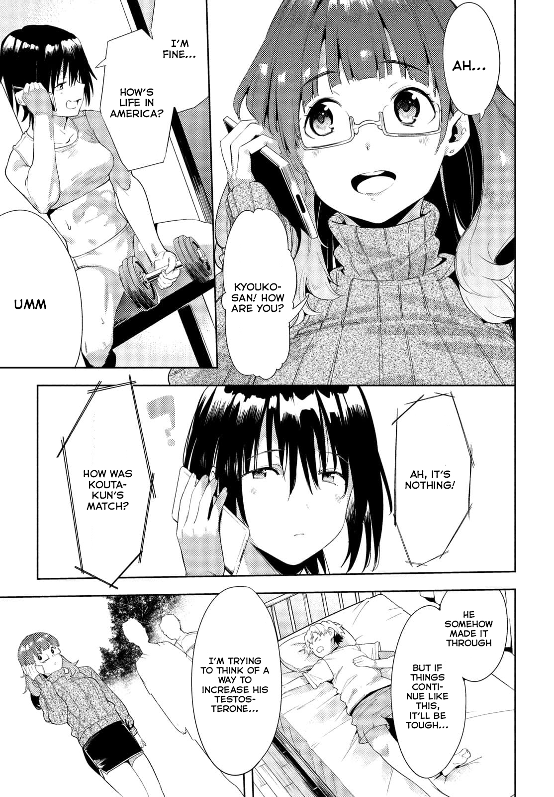 Megami no Sprinter chapter 39 page 8