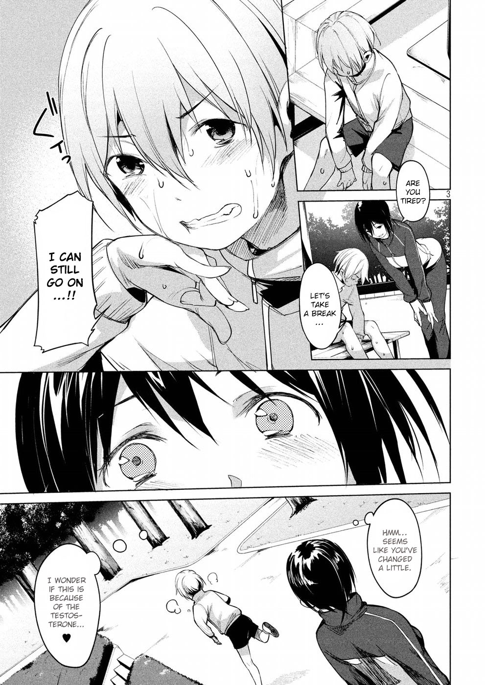 Megami no Sprinter chapter 6 page 4