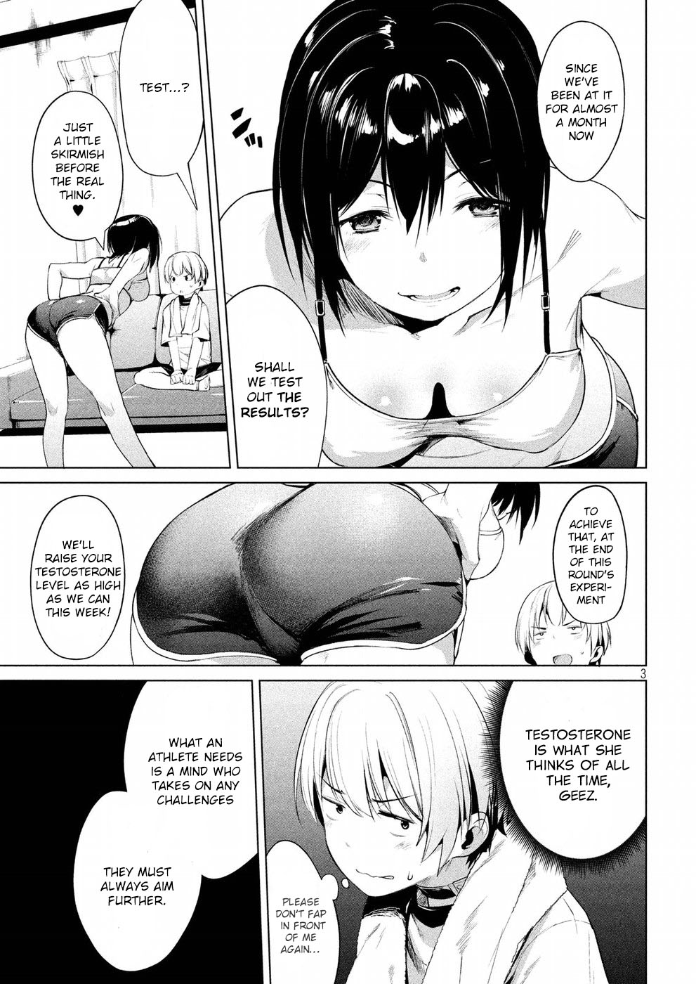 Megami no Sprinter chapter 7 page 4