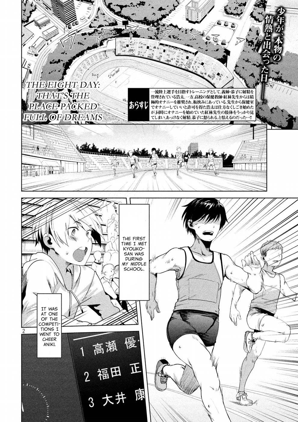 Megami no Sprinter chapter 8 page 3