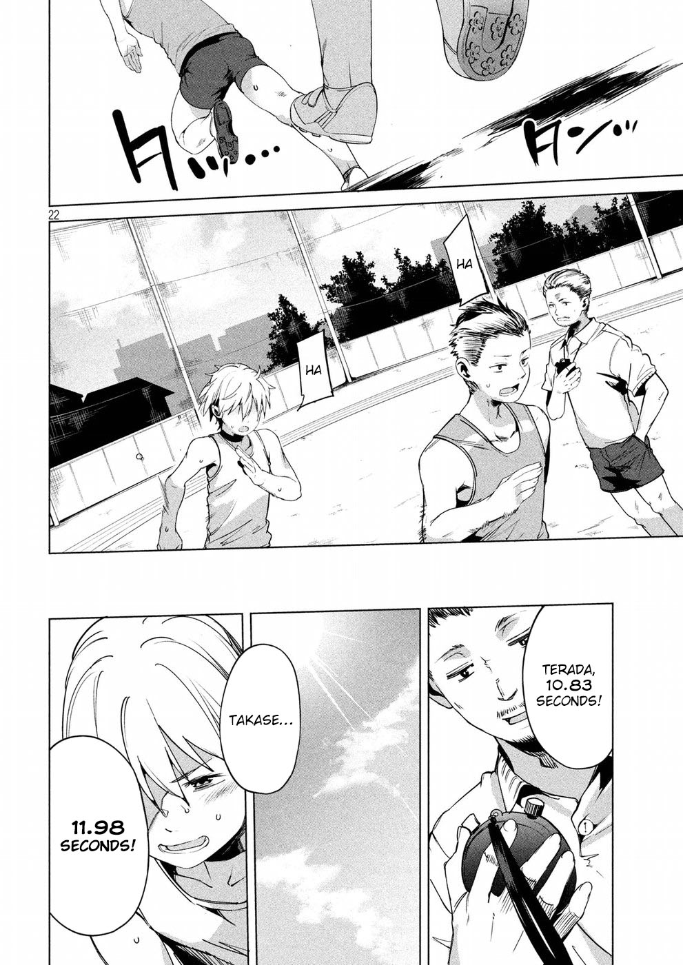 Megami no Sprinter chapter 9 page 22