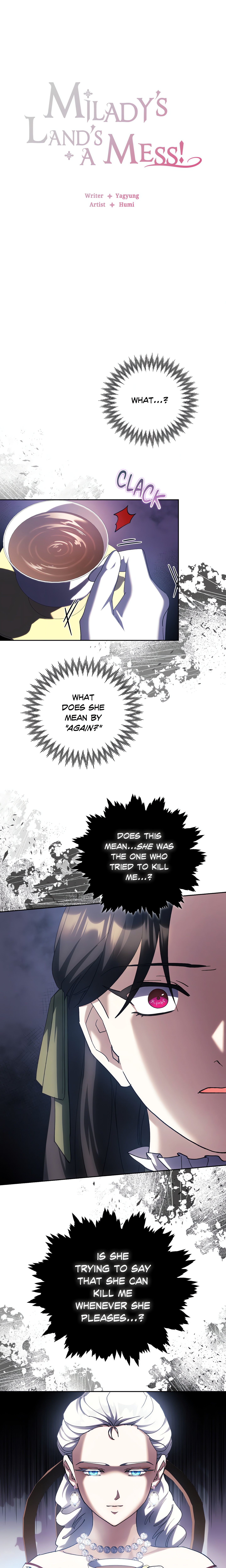 Milady's Land's a Mess! chapter 6 page 1