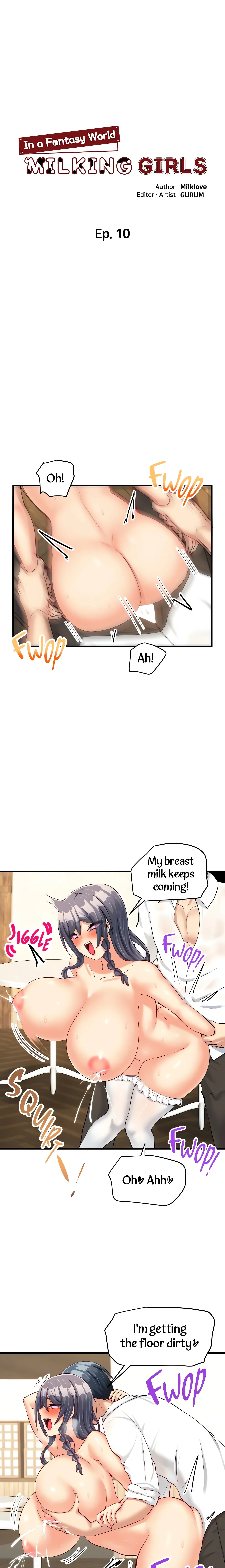 Milking Girls in a Fantasy World (Official) chapter 10 page 1