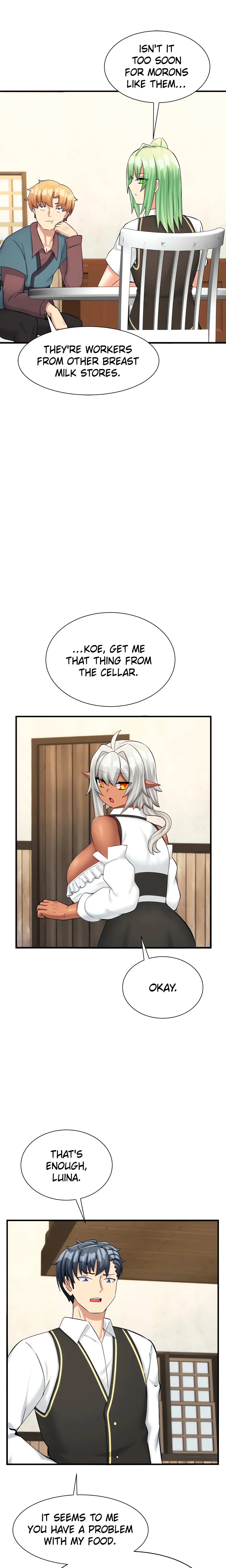 Milking Girls in a Fantasy World (Official) chapter 14 page 12