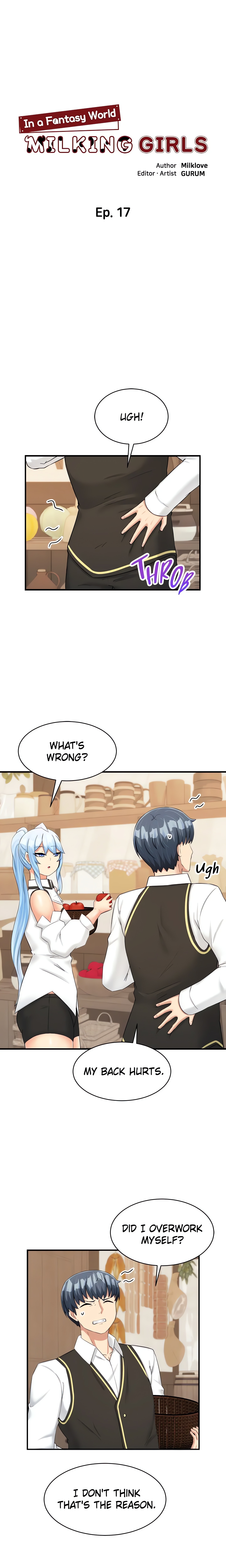 Milking Girls in a Fantasy World (Official) chapter 17 page 1