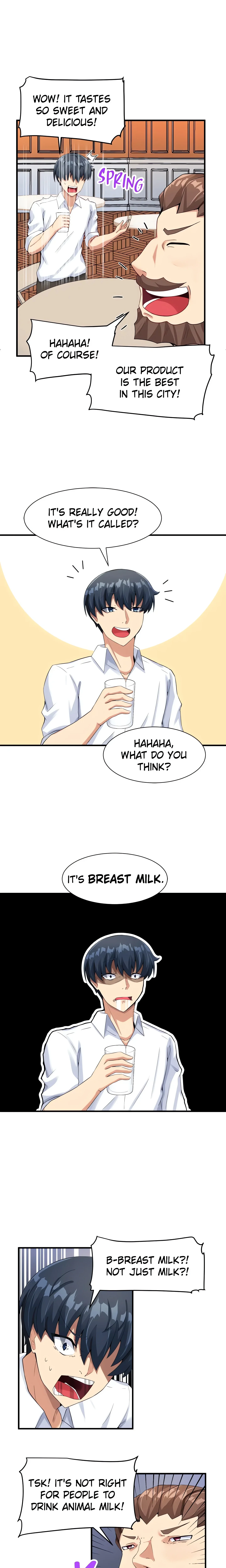 Milking Girls in a Fantasy World (Official) chapter 2 page 4