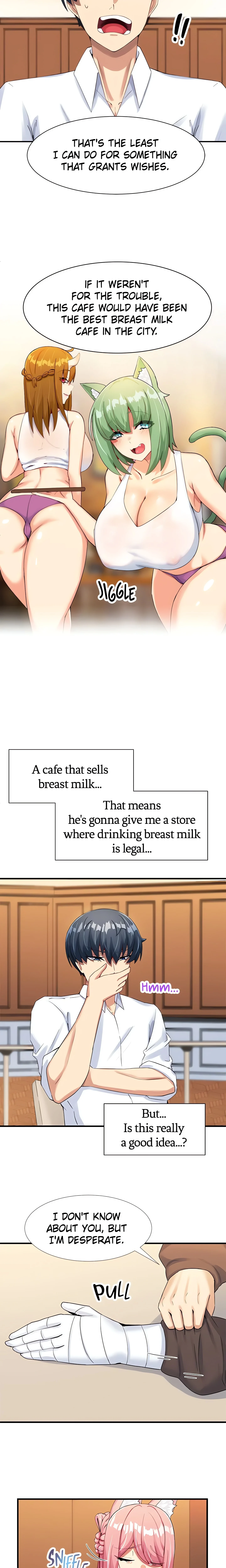 Milking Girls in a Fantasy World (Official) chapter 2 page 9