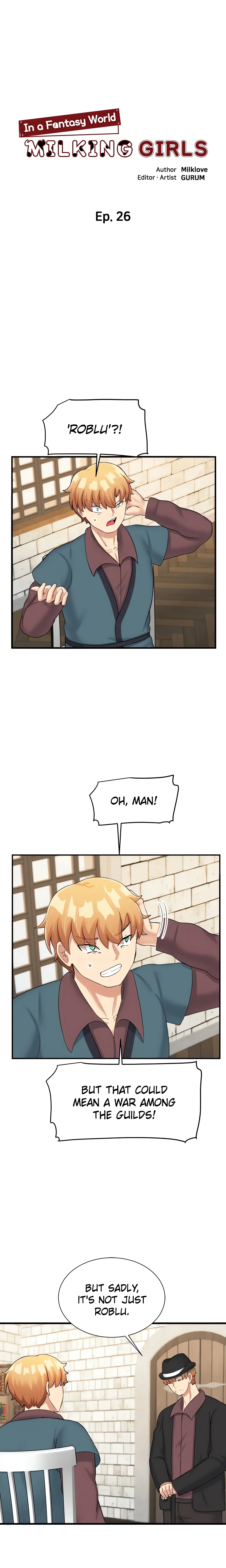 Milking Girls in a Fantasy World (Official) chapter 26 page 1