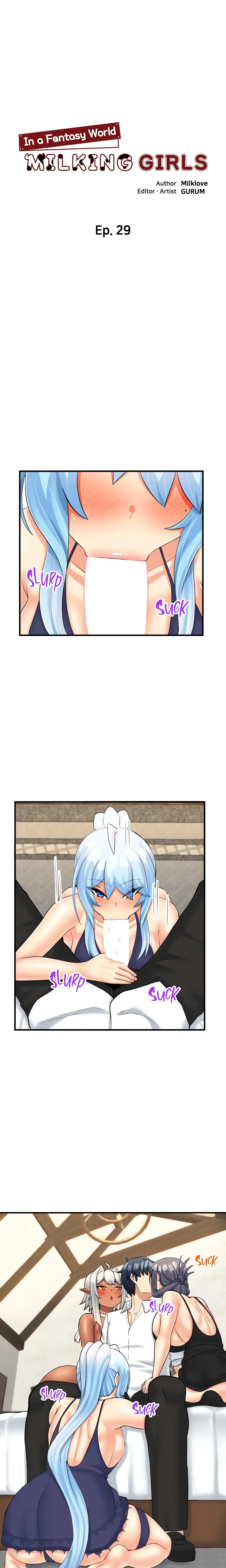 Milking Girls in a Fantasy World (Official) chapter 29 page 1