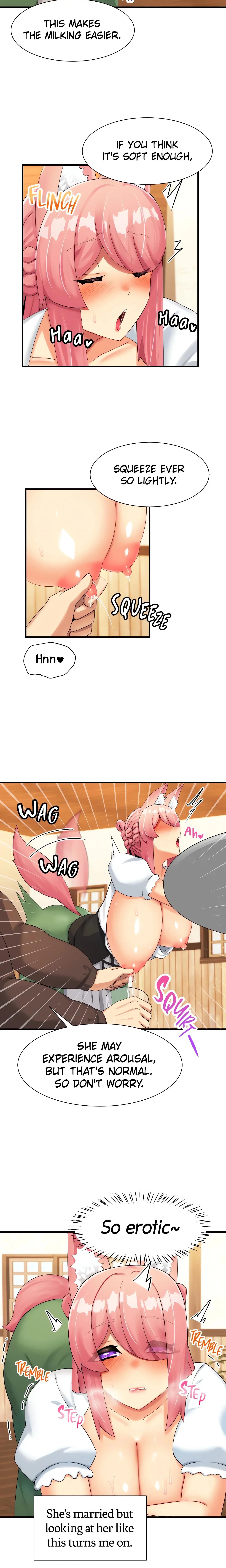 Milking Girls in a Fantasy World (Official) chapter 3 page 8