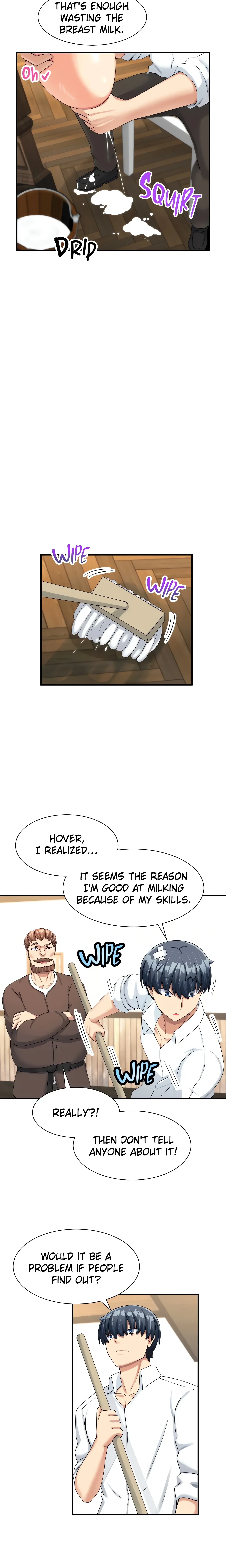 Milking Girls in a Fantasy World (Official) chapter 4 page 14